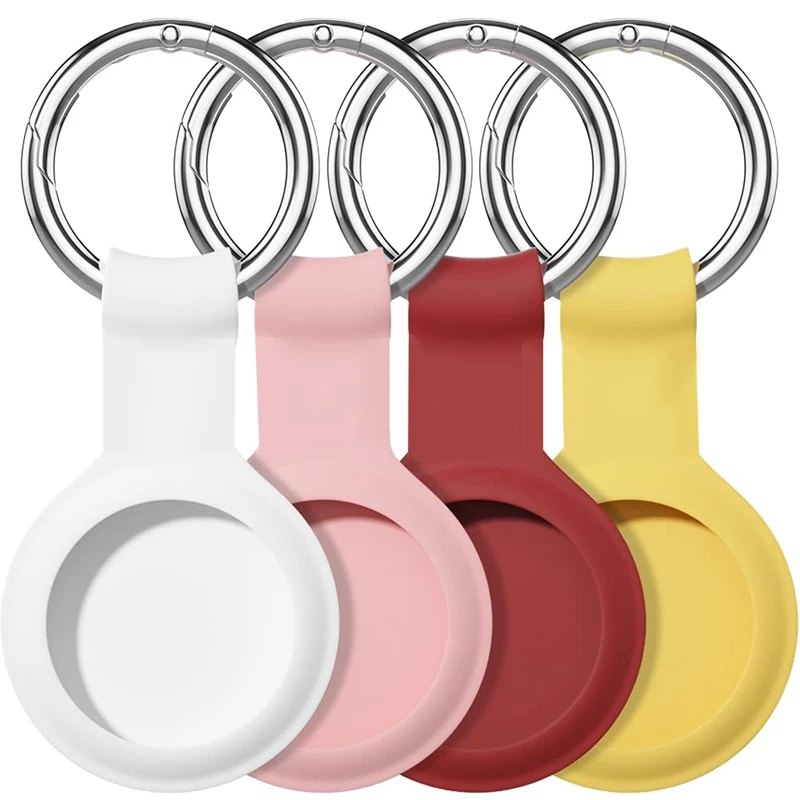 Compatible For Airtag Case Keychain ,Silicone Protective Cover Secure Holder With Key Ring-4 Pack Red/White/Yellow/Pink
Compatible For Airtag Case Keychain ,Silicone Protective Cover Secure Holder With Key Ring-4 Pack Red/White/Yellow/Pink