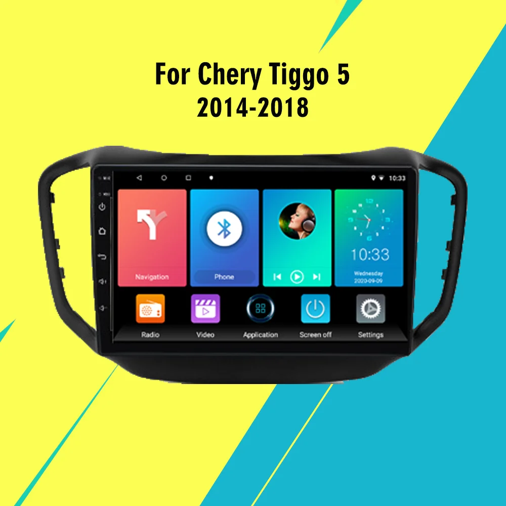 9 Inch 2 Din 4G Carplay For Chery Tiggo 5 2014-2018 Car Multimedia Player Android Wifi GPS Navigation Head unit With Frame
9 Inch 2 Din 4G Carplay For Chery Tiggo 5 2014-2018 Car Multimedia Player Android Wifi GPS Navigation Head unit With Frame