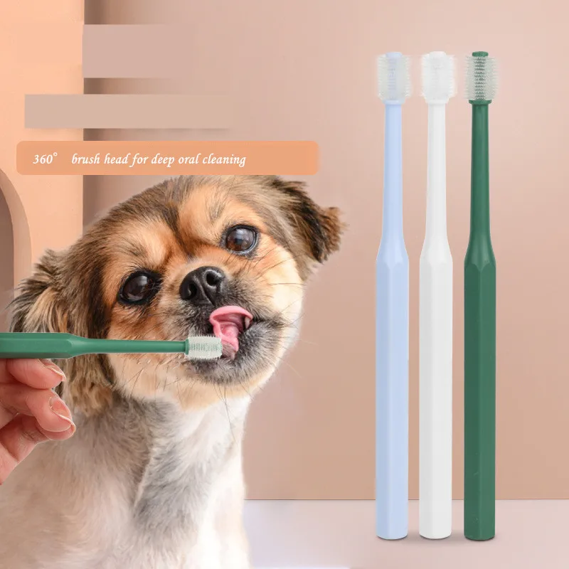 Pet Teeth Mouth Cleaning Supplies Dog Cleaning Toothbrush Suit Soft 360° Brush Head Cat Dog Dog Dental Care Tooth Brushes
Pet Teeth Mouth Cleaning Supplies Dog Cleaning Toothbrush Suit Soft 360° Brush Head Cat Dog Dog Dental Care Tooth Brushes