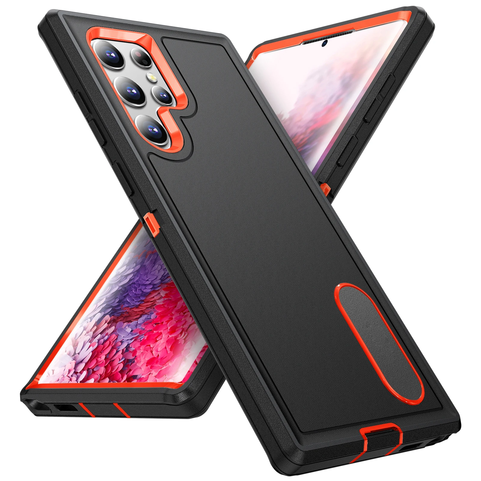 3 in 1 Shockproof Armor Case For Samsung Galaxy S22 Ultra PC Silicon Hybrid Rugged AntiShock Cover A53 S22 Plus Phone Case Coque
3 in 1 Shockproof Armor Case For Samsung Galaxy S22 Ultra PC Silicon Hybrid Rugged AntiShock Cover A53 S22 Plus Phone Case Coque