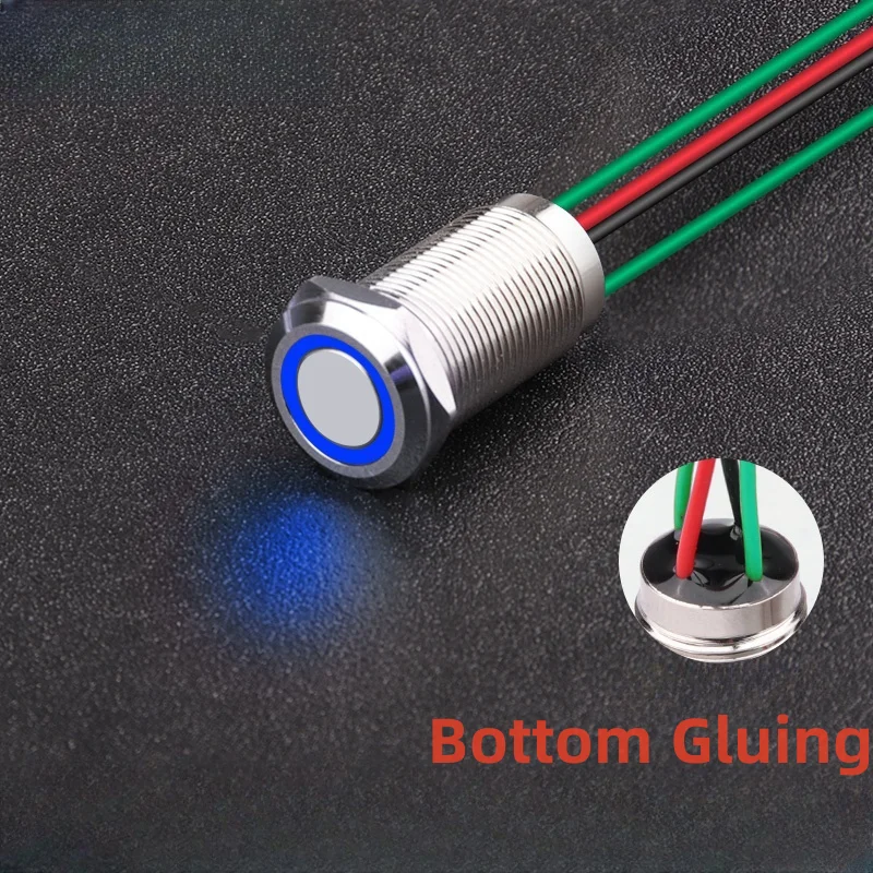 Металлический кнопочный переключатель LYUNN 12 мм
Металлический кнопочный переключатель LYUNN 12 мм