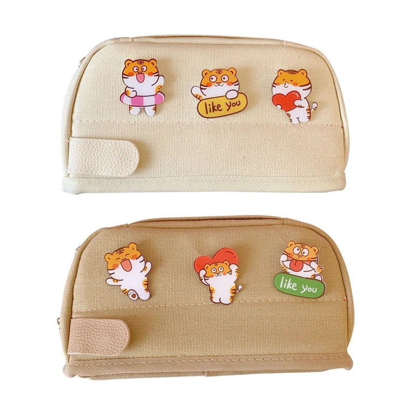 Pencil Case Big Capacity Girl Student Cute Canvas Stationery Accessories Makeup Brush Pouch Holder Bag
Pencil Case Big Capacity Girl Student Cute Canvas Stationery Accessories Makeup Brush Pouch Holder Bag