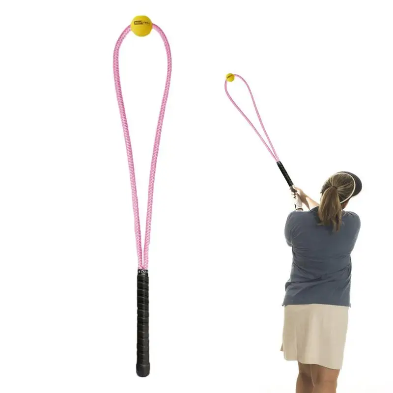 Golf Swing Trainer Golf Training Aid Trainer Portable Golf Swing Practice Rope Reusable Tempo Ball Practice Tool For Golfer
Golf Swing Trainer Golf Training Aid Trainer Portable Golf Swing Practice Rope Reusable Tempo Ball Practice Tool For Golfer