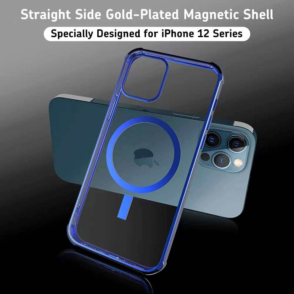 For Magsafe Magnetic Wireless Charging Case For iPhone 12 11 13 Pro MAX mini XR X XS MAX 7 8 Plus SE 2020 Shockproof Cover Cases
For Magsafe Magnetic Wireless Charging Case For iPhone 12 11 13 Pro MAX mini XR X XS MAX 7 8 Plus SE 2020 Shockproof Cover Cases