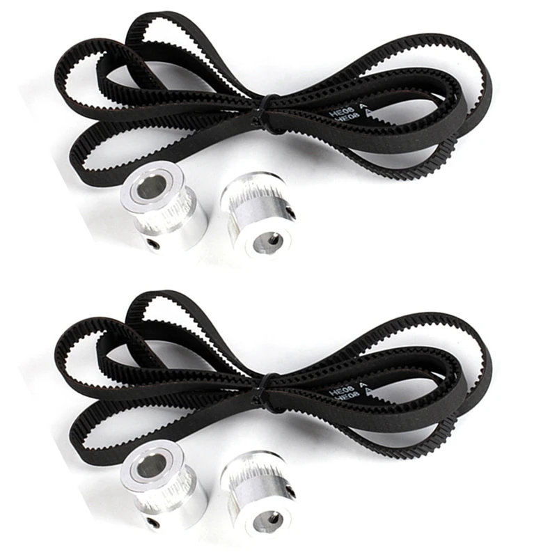 2X Z-Axis GT2 Timing Belt Pulley Kit 24 Teeth Synchronous Wheel And 1068Mm Belt For TRONXY X5SA/X5SA PRO 3D PRINTER
2X Z-Axis GT2 Timing Belt Pulley Kit 24 Teeth Synchronous Wheel And 1068Mm Belt For TRONXY X5SA/X5SA PRO 3D PRINTER