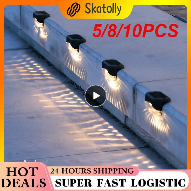 5/8/10PCS Creative Step Lamp Waterproof Stairs Lighting Garden Lamp Warm Light Hot Wholesale 2023 Outdoor Solar Wall Lights
5/8/10PCS Creative Step Lamp Waterproof Stairs Lighting Garden Lamp Warm Light Hot Wholesale 2023 Outdoor Solar Wall Lights