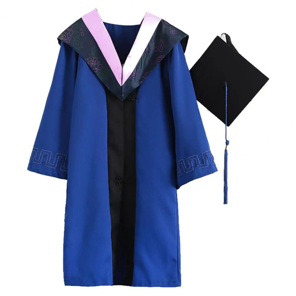1 Set Graduation Uniform Super Soft Wear Resistant Polyester Bachelor Hat Graduation Cloak Photography Props Set for College
1 Set Graduation Uniform Super Soft Wear Resistant Polyester Bachelor Hat Graduation Cloak Photography Props Set for College