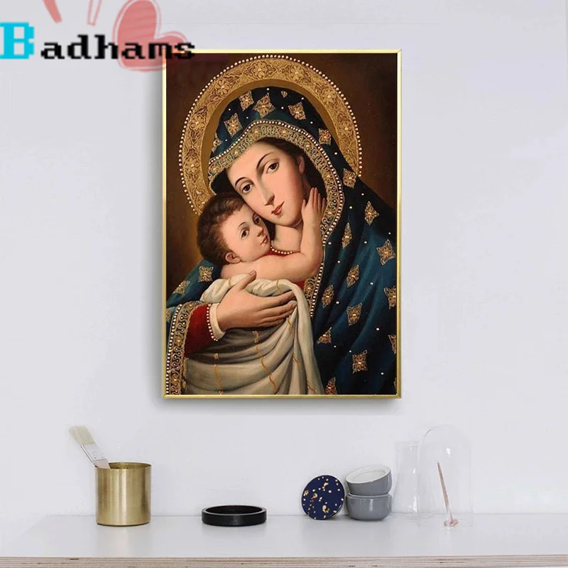 Virgin Mary Mother Holding Kid Religious Photo Diamond Painting 5D DIY Cross Stitch Mosaic Rhinestone For Living Room Home Decor
Virgin Mary Mother Holding Kid Religious Photo Diamond Painting 5D DIY Cross Stitch Mosaic Rhinestone For Living Room Home Decor