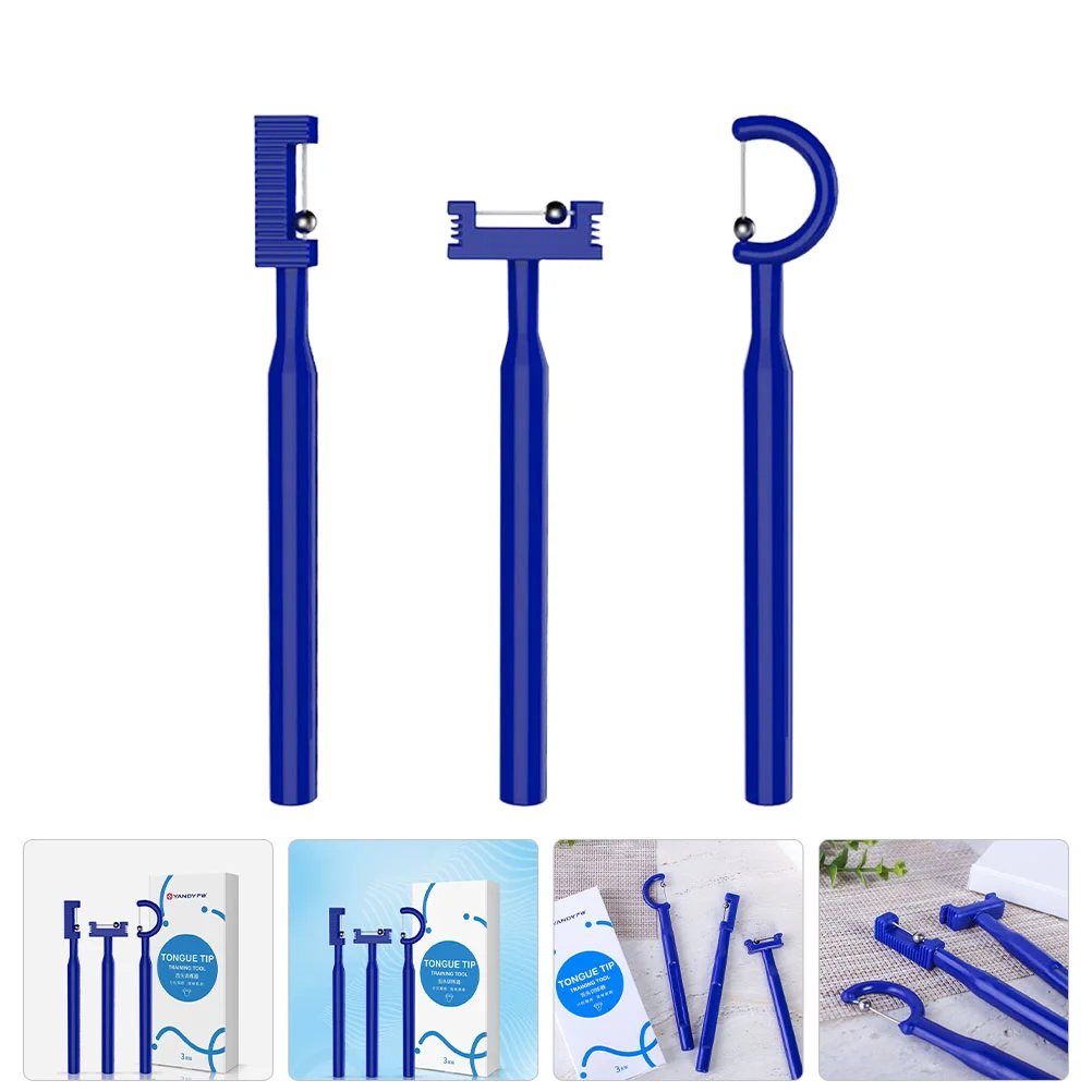 3pcs Portable Oral Muscle Trainers Convenient Mouth Trainers Useful Tongue Tip Exercisers for Children Home Elder
3pcs Portable Oral Muscle Trainers Convenient Mouth Trainers Useful Tongue Tip Exercisers for Children Home Elder