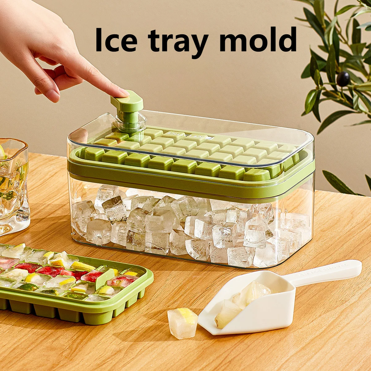 Mini Kitchen Utensils Box Lid Plastic Square One Storage With Touch Type Ice Tray Bar Machine Cube And And Ice Press Mold
Mini Kitchen Utensils Box Lid Plastic Square One Storage With Touch Type Ice Tray Bar Machine Cube And And Ice Press Mold