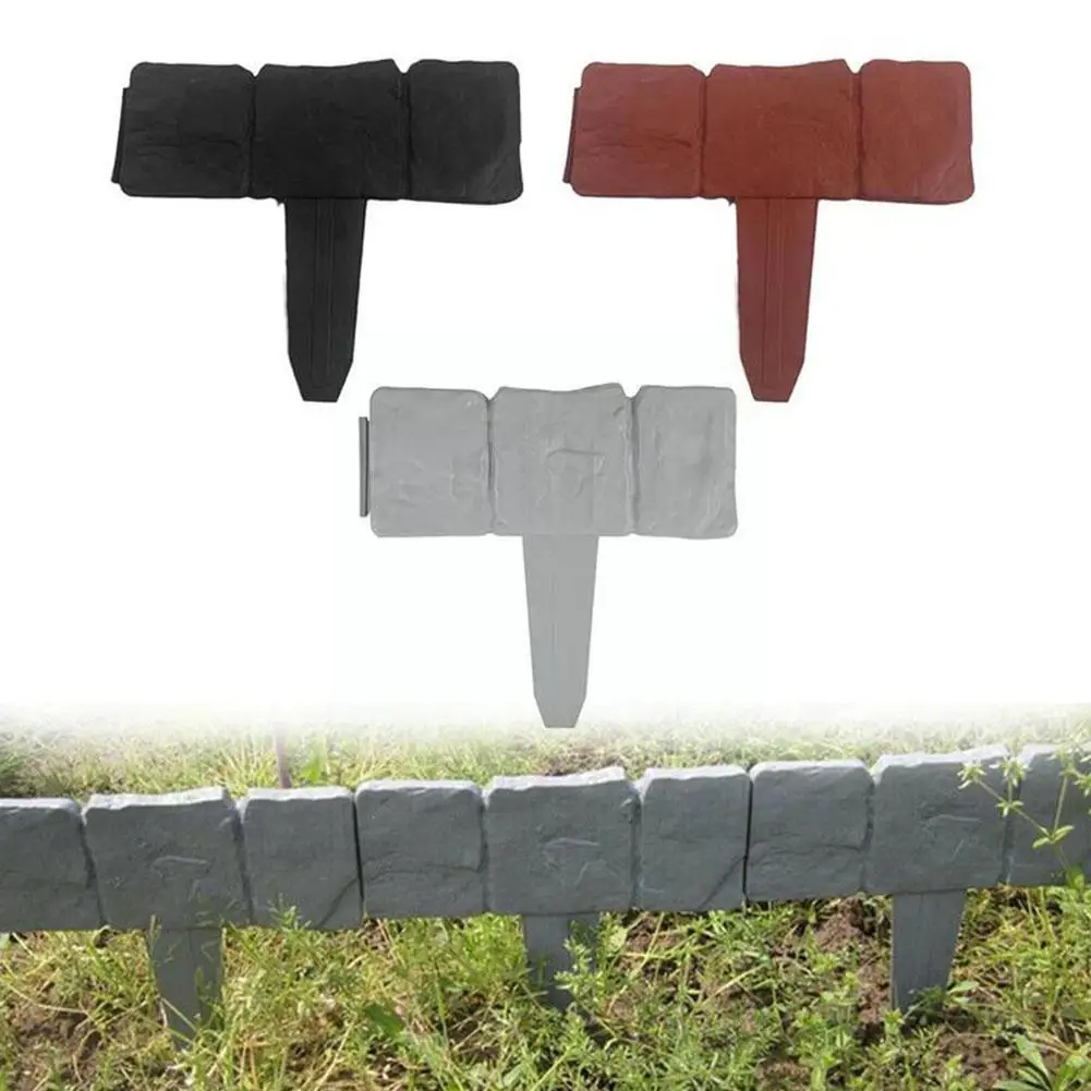 10pcs Garden Fence Imitation Stone Plant Support Stake Garden Decorative Outdoor Edging Landscape Fence-Path Accessories Bo R2I5
10pcs Garden Fence Imitation Stone Plant Support Stake Garden Decorative Outdoor Edging Landscape Fence-Path Accessories Bo R2I5