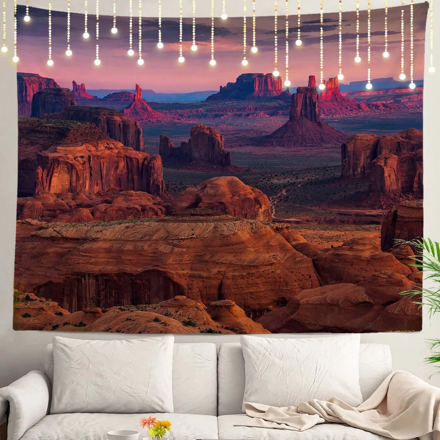 

Sunrise Tapestry,Sunrise In Grand Canyon National Park Wall Hanging Large Tapestry Psychedelic Tapestry Bedroom Living Room Dorm