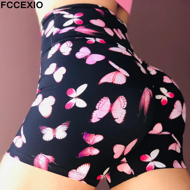 FCCEXIO Pink Butterfly 3D Print Shorts Leggings Sport Women Fitness Sexy High Waist Pants Tights Running Workout Leggin S-3XL
FCCEXIO Pink Butterfly 3D Print Shorts Leggings Sport Women Fitness Sexy High Waist Pants Tights Running Workout Leggin S-3XL