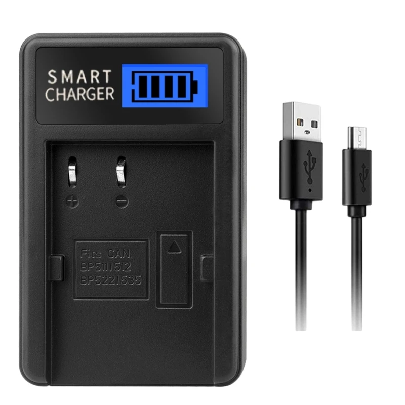 Portable LCD Screen Display Camera Battery for BP511 5D 50D 40D 20D Cameras Convenient Charging Power Supply Dropship
Portable LCD Screen Display Camera Battery for BP511 5D 50D 40D 20D Cameras Convenient Charging Power Supply Dropship