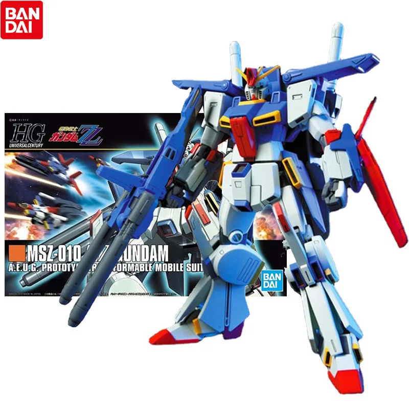 Bandai Genuine Gundam Model Kit Anime Figure HGUC MSZ-010 ZZ Gundam Collection Gunpla Anime Action Figure Toys for Children
Bandai Genuine Gundam Model Kit Anime Figure HGUC MSZ-010 ZZ Gundam Collection Gunpla Anime Action Figure Toys for Children