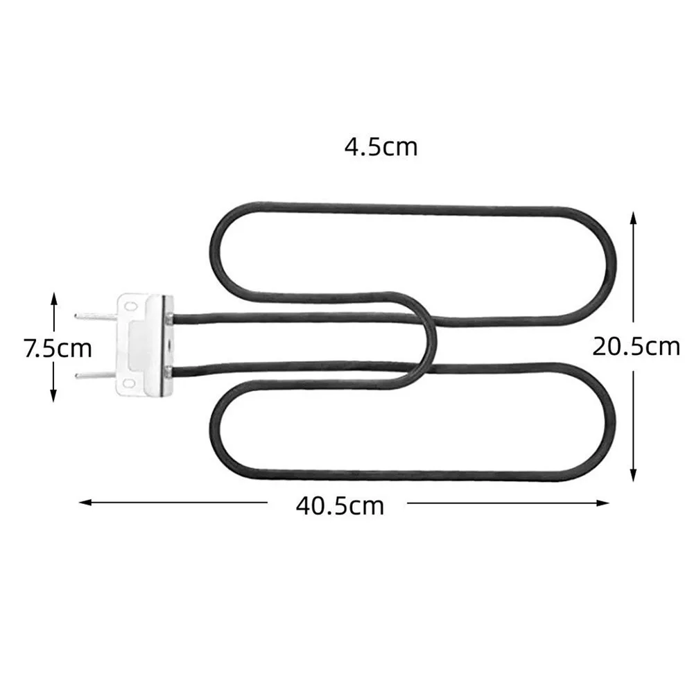 

Grill Heating Element For Weber #65620-Q140 Q1400 Grills For Weber 80342 80343 Baking Replacement 120V 1500W Grill Burner Tube