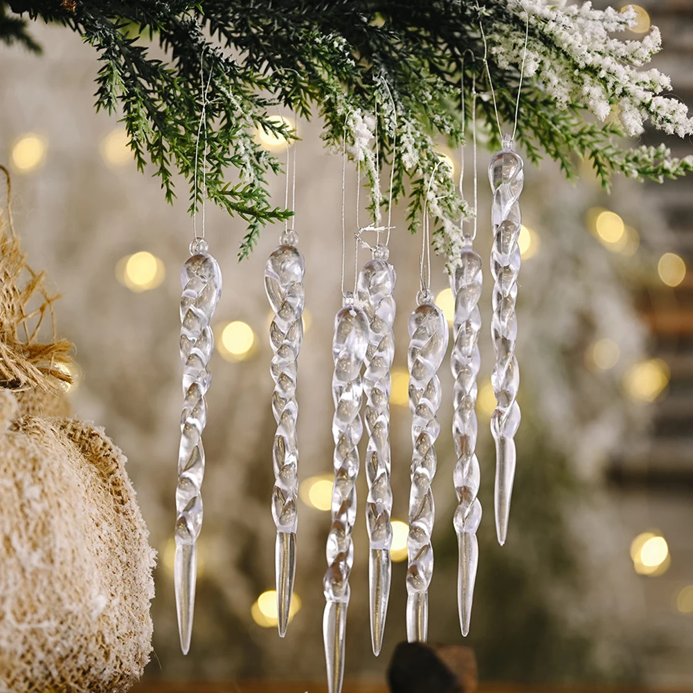 Christmas Ornaments For Tree Christmas Transparent Icicle Pendant New Christmas Tree Decoration Thread Pendant Hanging Decor
Christmas Ornaments For Tree Christmas Transparent Icicle Pendant New Christmas Tree Decoration Thread Pendant Hanging Decor