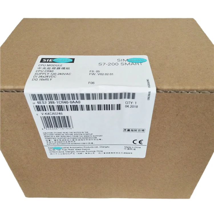New Original In BOX 6ES7 288-1CR40-0AA0 6ES7288-1CR40-0AA0 {Warehouse stock} 1 Year Warranty Shipment within 24 hours
New Original In BOX 6ES7 288-1CR40-0AA0 6ES7288-1CR40-0AA0 {Warehouse stock} 1 Year Warranty Shipment within 24 hours