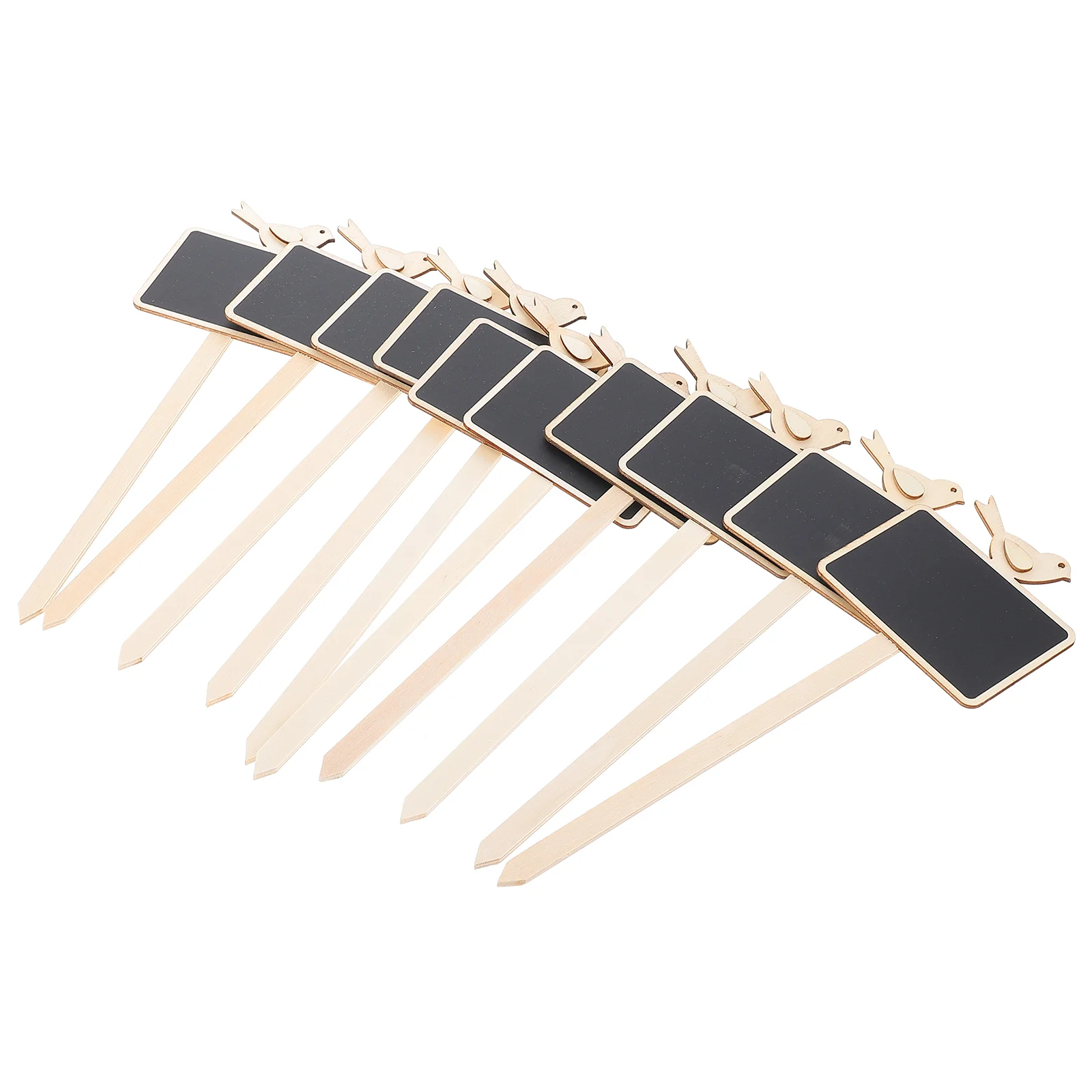 20 Pcs Wooden Chalkboard Message Blackboard Picks Garden Flower Pot Decorative Tags
20 Pcs Wooden Chalkboard Message Blackboard Picks Garden Flower Pot Decorative Tags