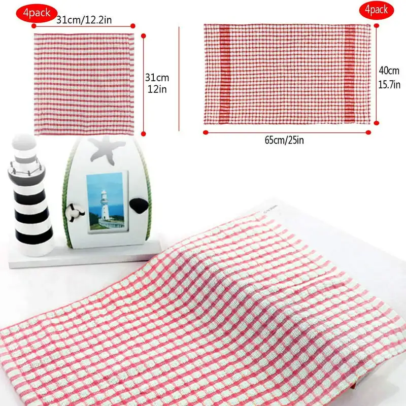 Dish Towels, 16 Inch x 25 Inch Bulk Cotton Kitchen Towels and Dishcloths Set, 6 Pack Dish Cloths for Washing Dishes Dish Rags fo
Dish Towels, 16 Inch x 25 Inch Bulk Cotton Kitchen Towels and Dishcloths Set, 6 Pack Dish Cloths for Washing Dishes Dish Rags fo