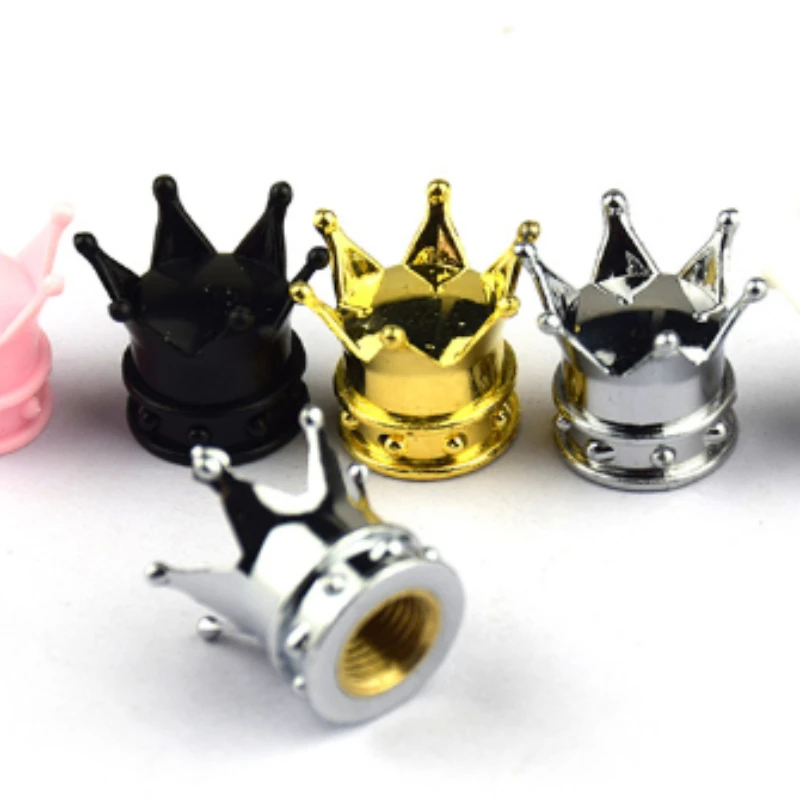 4 PCS Universal Crown Car Wheel Tire Valve Caps Tyre Rim Stem Covers Airdust Waterproof for Car Motorcycle Car Bling Accessories
4 PCS Universal Crown Car Wheel Tire Valve Caps Tyre Rim Stem Covers Airdust Waterproof for Car Motorcycle Car Bling Accessories