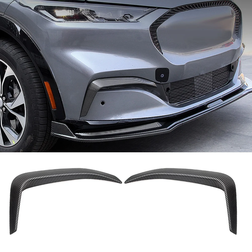 For Ford Mustang Mach E 2021 2022 Matte Carbon Car Front Fog Lamp Cover Spoiler Decoration Sticker
For Ford Mustang Mach E 2021 2022 Matte Carbon Car Front Fog Lamp Cover Spoiler Decoration Sticker