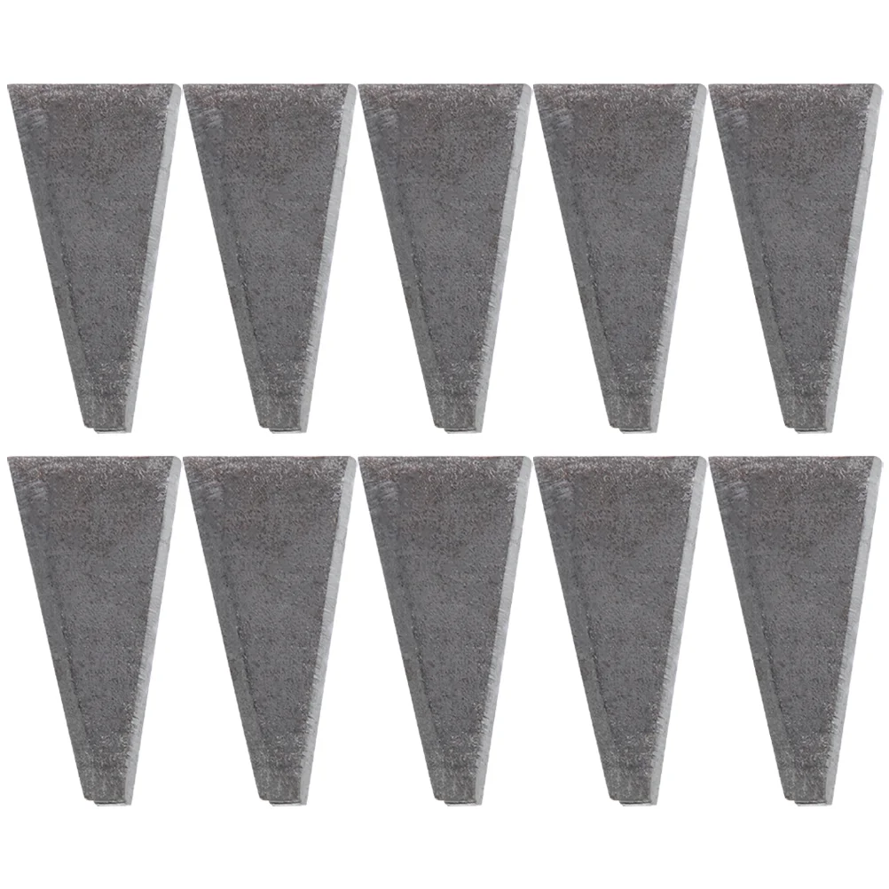 10pcs Fixing Wedge Carbon Steel Wedge Outdoor Wedge Installation Tool Size L
10pcs Fixing Wedge Carbon Steel Wedge Outdoor Wedge Installation Tool Size L