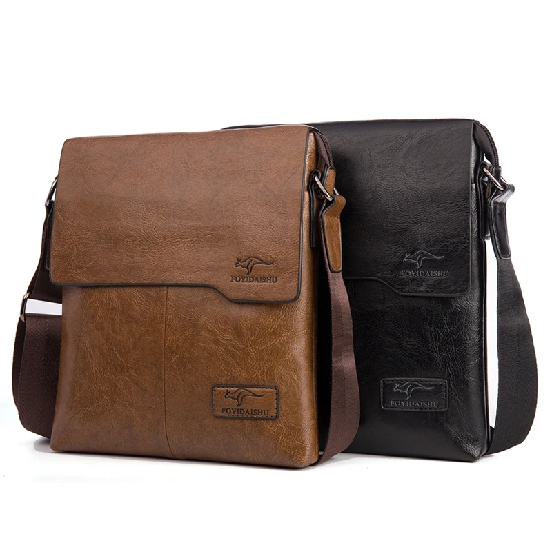 FOYIDAISHU Vintage Men's Shoulder Bags Crossbody Bags For Man Pu Leather Messenger Bags Big Capacity Handbags Fashion
FOYIDAISHU Vintage Men's Shoulder Bags Crossbody Bags For Man Pu Leather Messenger Bags Big Capacity Handbags Fashion
