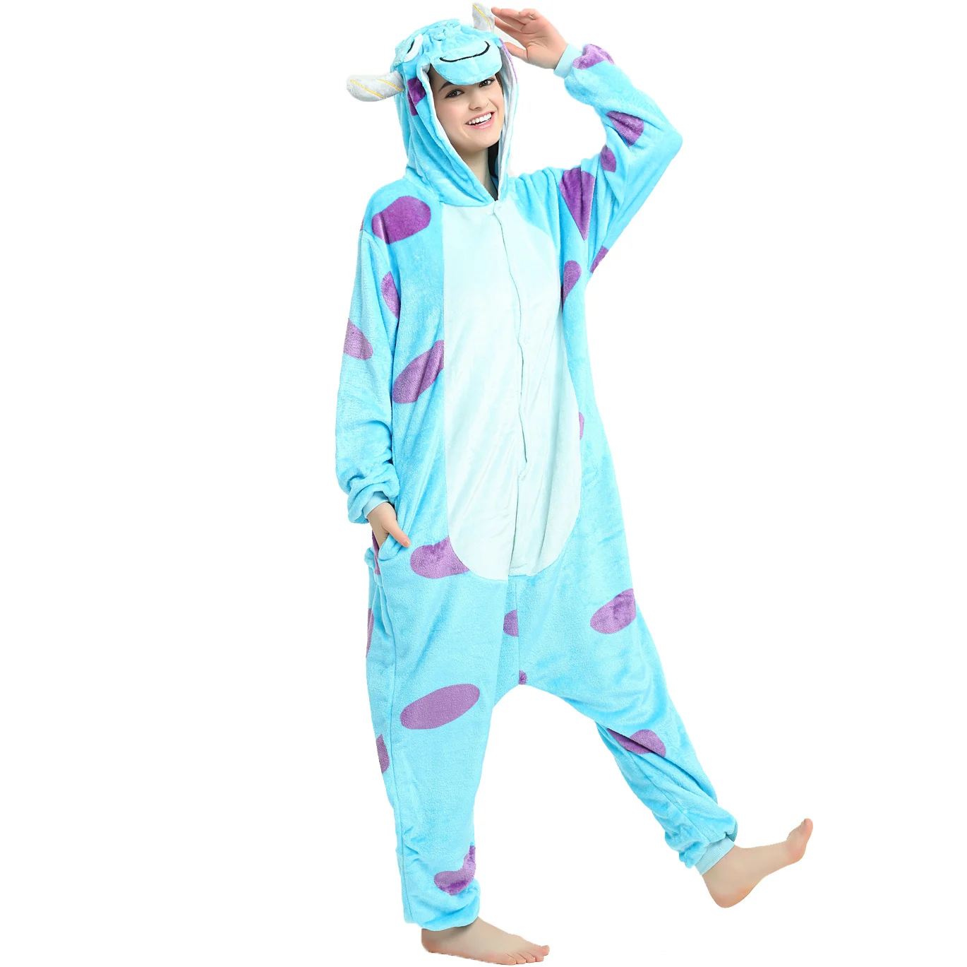Monster Sulley Onesie Adults Animal Pajamas Suit Warm Soft Stitch Sleepwear Onepiece Winter Jumpsuit Cosplay Costumes
Monster Sulley Onesie Adults Animal Pajamas Suit Warm Soft Stitch Sleepwear Onepiece Winter Jumpsuit Cosplay Costumes