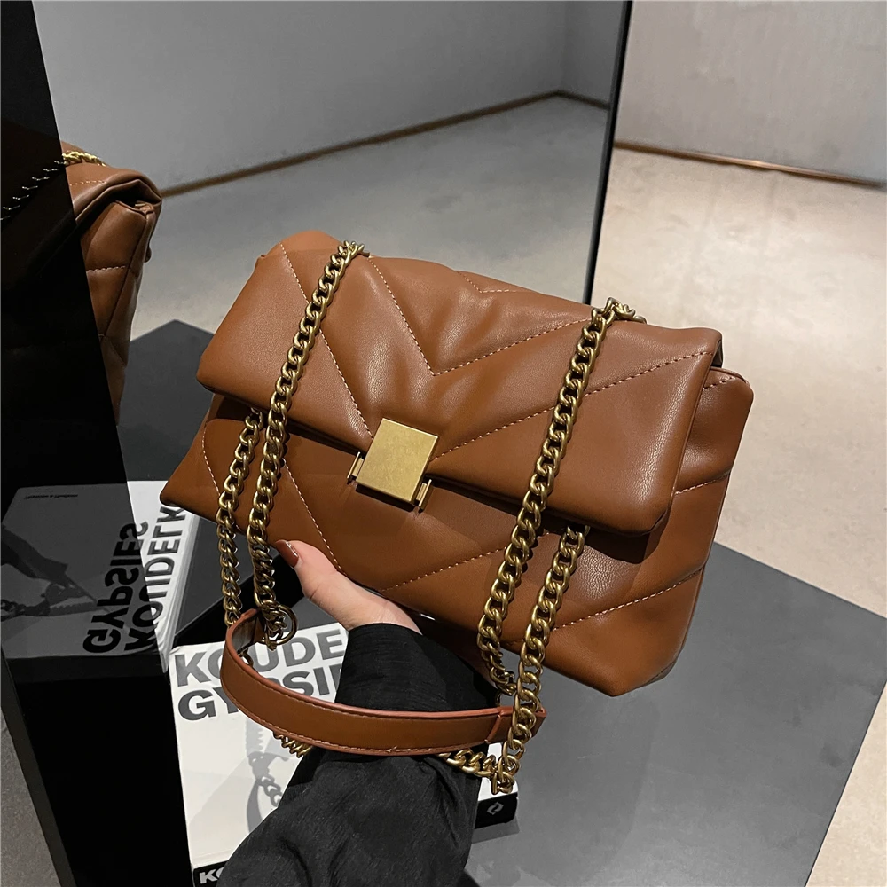 Hifashion Vintage Thread Chain Shoulder Bags For Women 2022 Trend Luxury Designer Large Capacity Crossbody Purse Ladies Handbags
Hifashion Vintage Thread Chain Shoulder Bags For Women 2022 Trend Luxury Designer Large Capacity Crossbody Purse Ladies Handbags