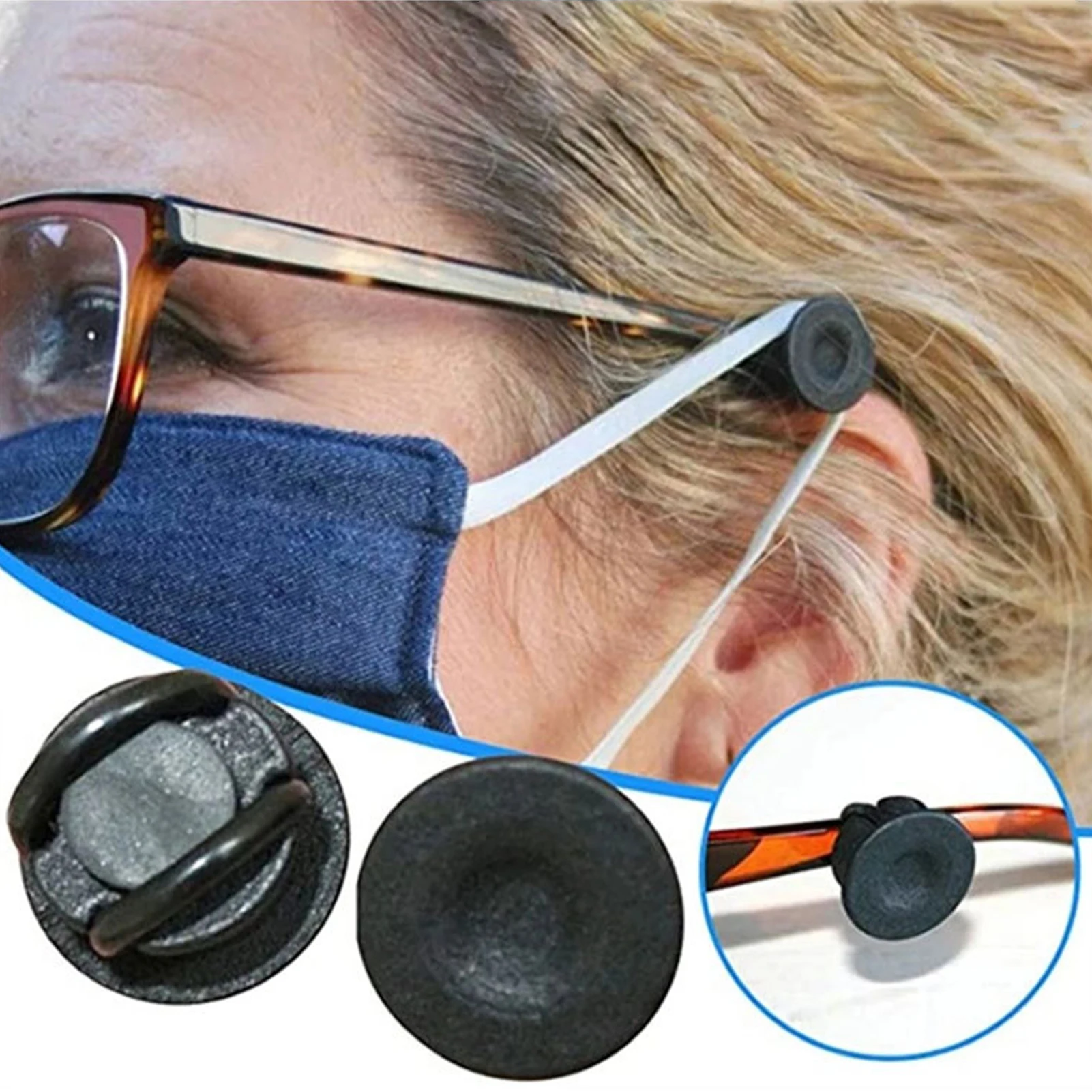 Mask Strap Silicone Glasses Chains Mask Extender Lanyards Eyewear Cord Rope Protect Ears Sunglasses Eyeglass Non Slip Hooks
Mask Strap Silicone Glasses Chains Mask Extender Lanyards Eyewear Cord Rope Protect Ears Sunglasses Eyeglass Non Slip Hooks