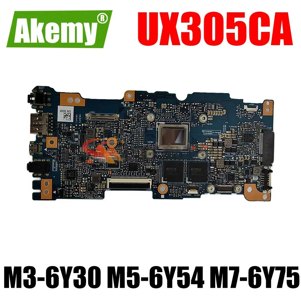 UX305CA Notebook Mainboard With M3-6Y30 M5-6Y54 M7-6Y75 CPU 4GB 8GB RAM for ASUS UX305 UX305C UX305CA Laptop Motherboard
UX305CA Notebook Mainboard With M3-6Y30 M5-6Y54 M7-6Y75 CPU 4GB 8GB RAM for ASUS UX305 UX305C UX305CA Laptop Motherboard