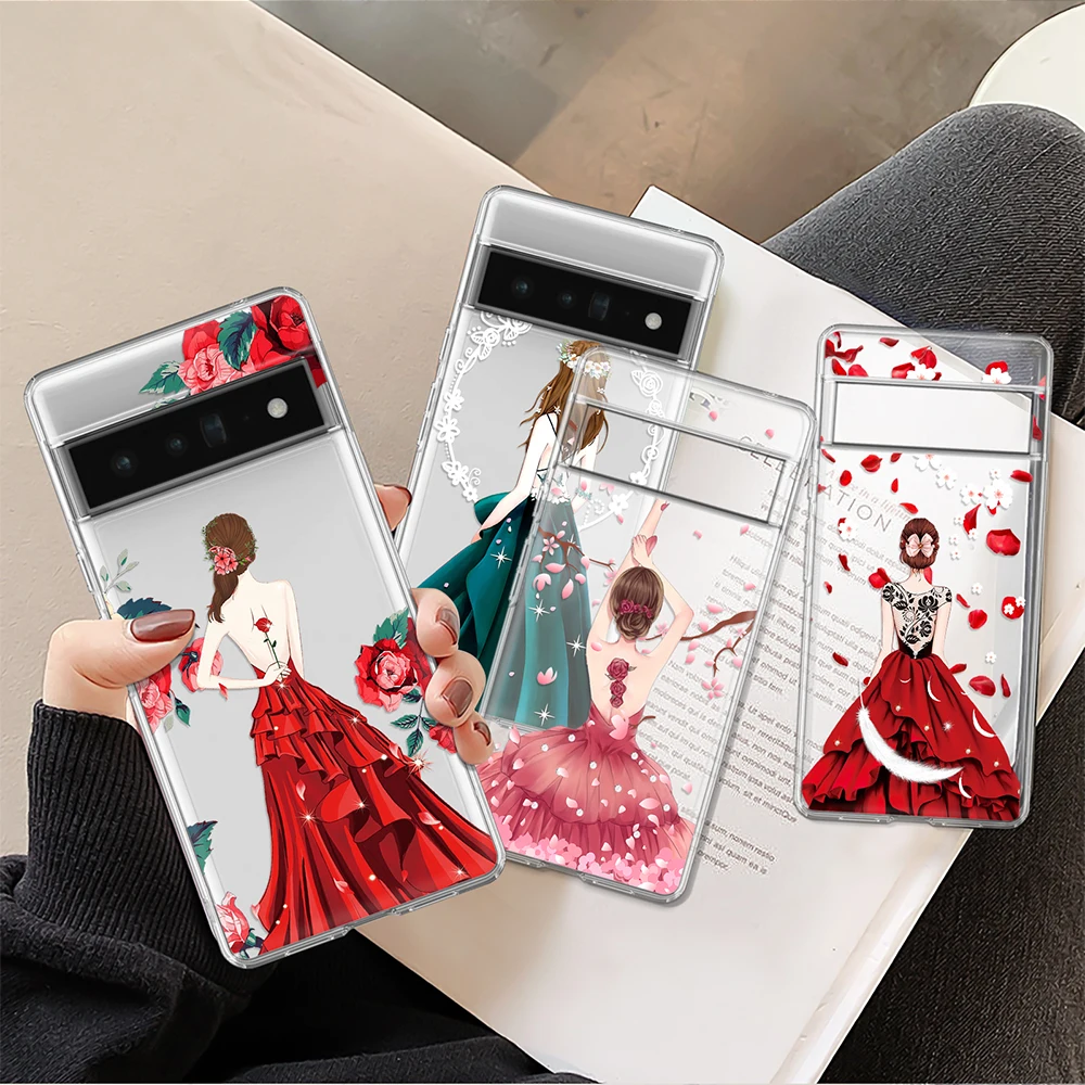 Girl Back View Case for Google Pixel 7 7Pro 6a 6 6Pro 5 5a 5G 4XL 4 2 3 2XL 3aXL 4a 3a 3XL Clear Soft Protection Cover Fundas
Girl Back View Case for Google Pixel 7 7Pro 6a 6 6Pro 5 5a 5G 4XL 4 2 3 2XL 3aXL 4a 3a 3XL Clear Soft Protection Cover Fundas
