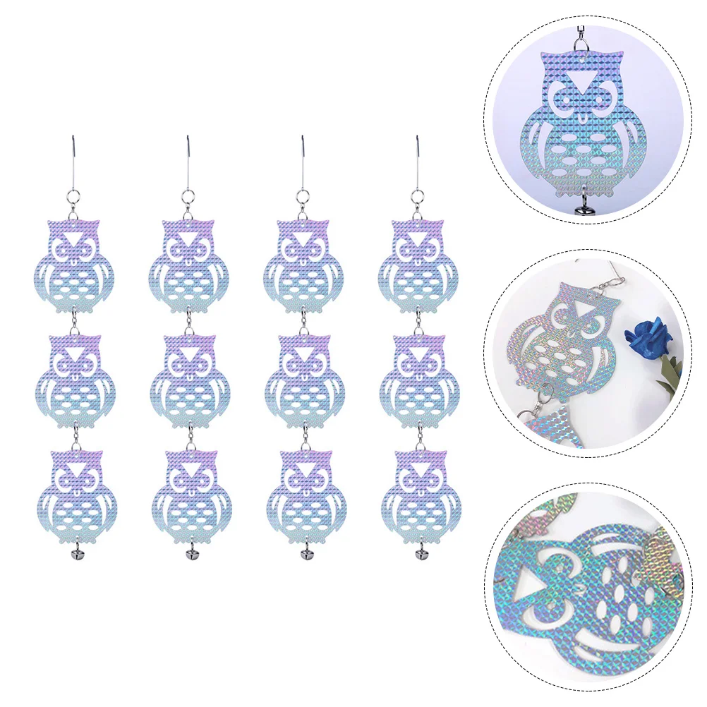 4pcs Practical Bird Repeller Anti-bird Device Garden Reflective Hanging Bird Scare Pendant for Yard Garden Deck
4pcs Practical Bird Repeller Anti-bird Device Garden Reflective Hanging Bird Scare Pendant for Yard Garden Deck