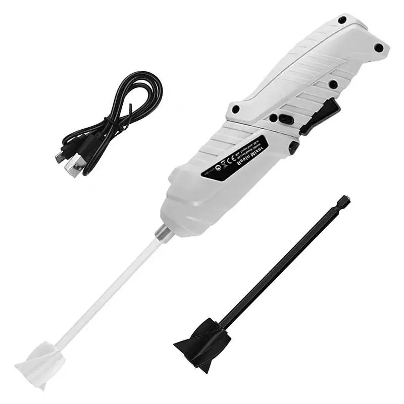 Смеситель для эпоксидной смолы, ручной электрический перезаряжаемый измельчитель для эпоксидной смолы, силикона, акрила 
Смеситель для эпоксидной смолы, ручной электрический перезаряжаемый измельчитель для эпоксидной смолы, силикона, акрила