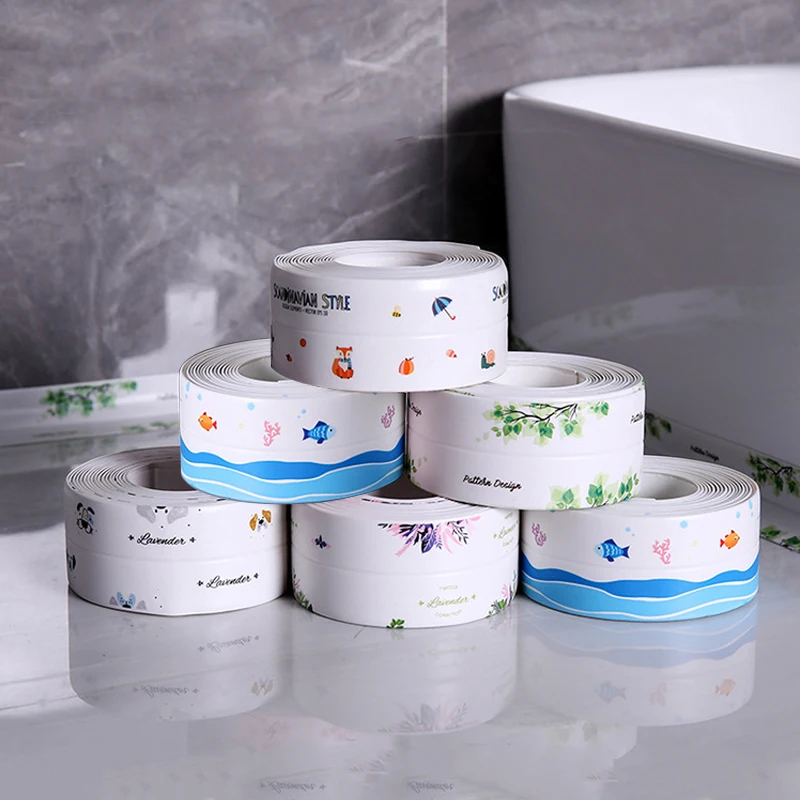 1PC Sealing Strip self-adhesive Waterproof Mildewproof Moisture Proof Tape Kitchen Toilet Bathroom StickersTape Seam Stickers
1PC Sealing Strip self-adhesive Waterproof Mildewproof Moisture Proof Tape Kitchen Toilet Bathroom StickersTape Seam Stickers