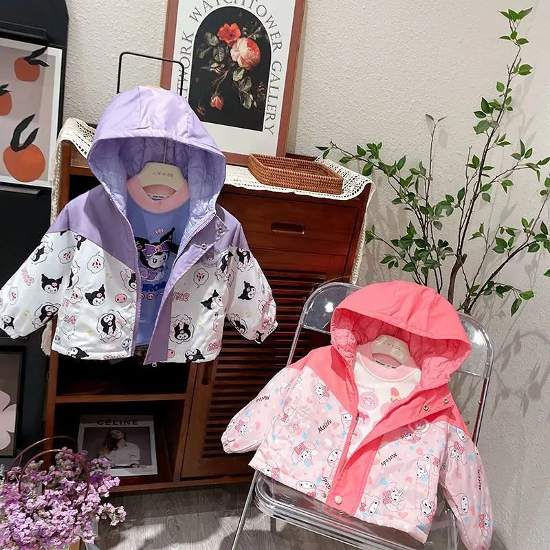 Anime Sanrio Overcoat Kawaii Cute Kuromi My Melody Cartoon Student Winter Warm Casual Interchange Jacket Girls Christmas Gifts
Anime Sanrio Overcoat Kawaii Cute Kuromi My Melody Cartoon Student Winter Warm Casual Interchange Jacket Girls Christmas Gifts