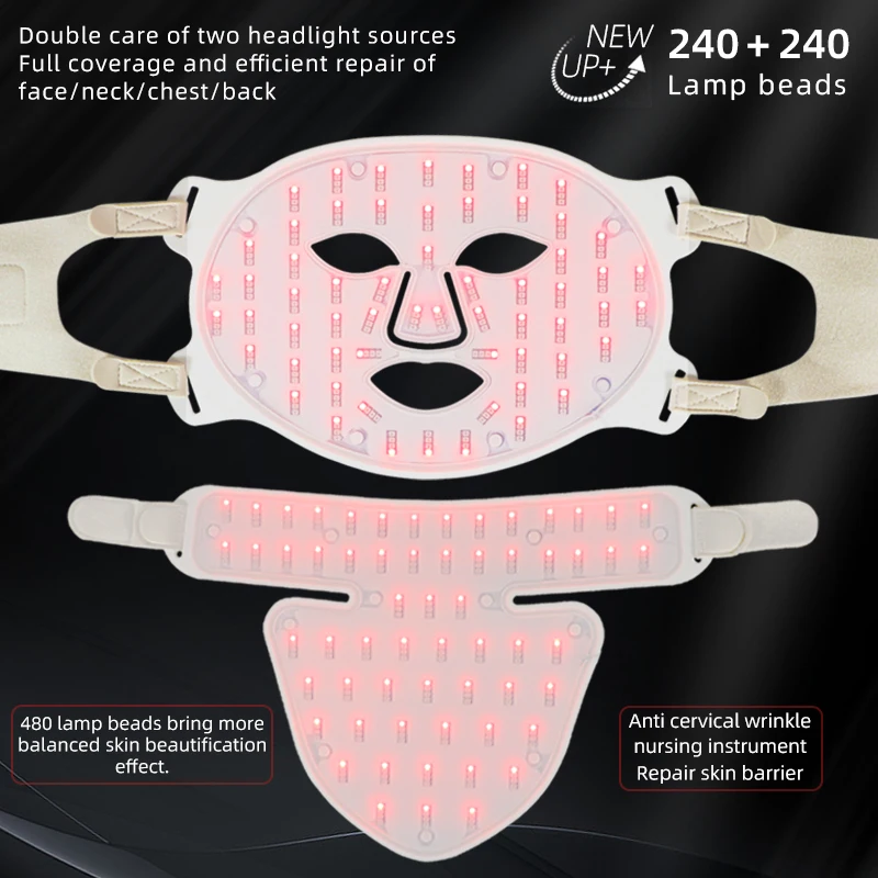 Face Spa 4 Colorful Wireless Silicone Light Therapy with Neck Led Face Masks Skin Rejuvenation Anti-aging Beauty
Face Spa 4 Colorful Wireless Silicone Light Therapy with Neck Led Face Masks Skin Rejuvenation Anti-aging Beauty