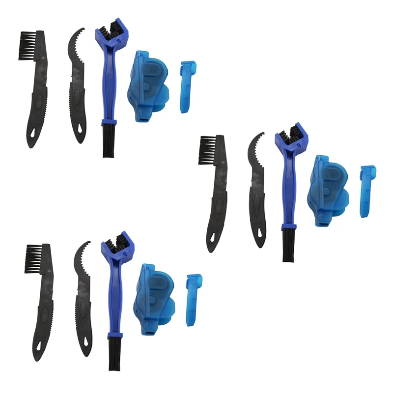 Bike Chain Scrubber, 12-Piece Portable Mountain Bike Chain Washer Cleaner Tool Quick Bicycle Clean Brush Kit
Bike Chain Scrubber, 12-Piece Portable Mountain Bike Chain Washer Cleaner Tool Quick Bicycle Clean Brush Kit