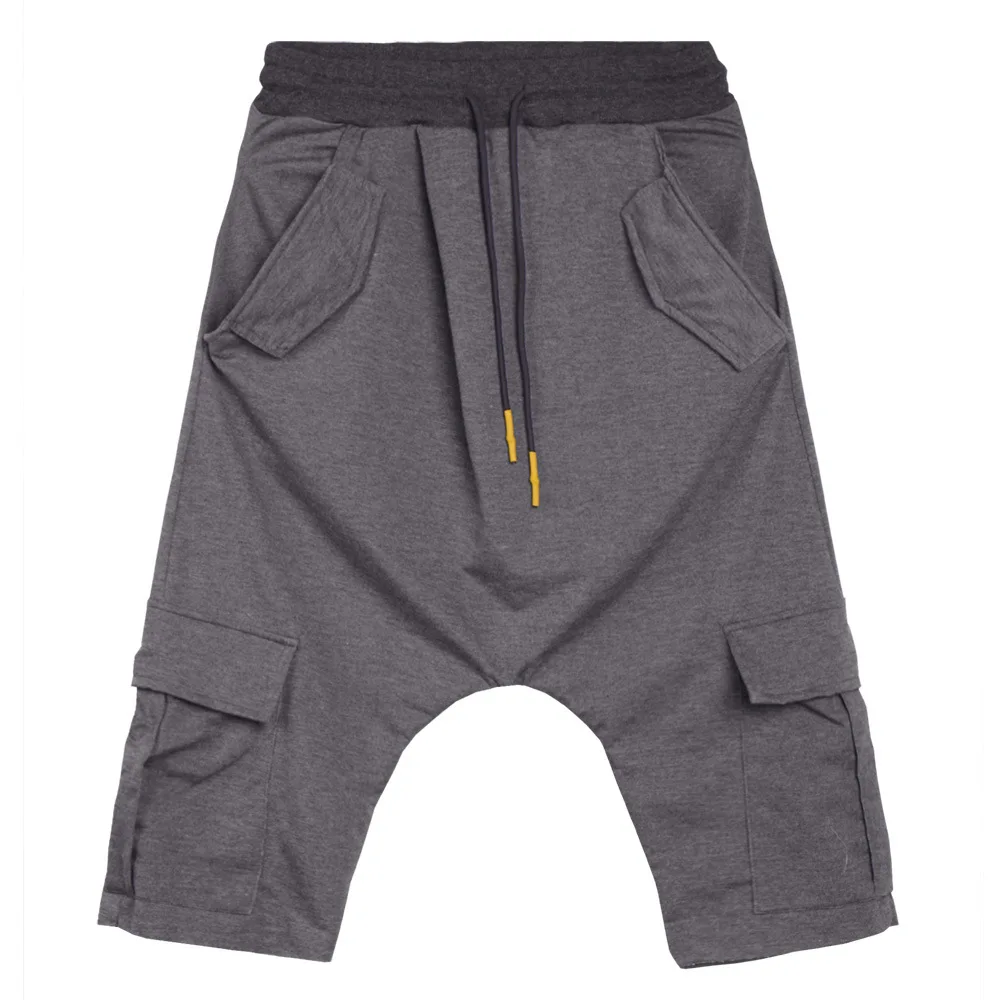 2022 Fashion Men's Low Crotch Short Hip hop Dance Jogger Sweatpants Loose multi-pocket Cropped Shorts Men Casual Streewear
2022 Fashion Men's Low Crotch Short Hip hop Dance Jogger Sweatpants Loose multi-pocket Cropped Shorts Men Casual Streewear