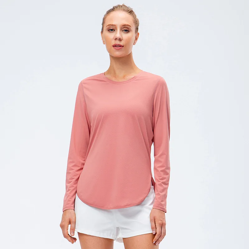 Women Sports Top Fitness Running Gym Clothing Solid Long Sleeve Yoga Shirts Outdoor Workout Loose Sport Shirt Quick Dry
Women Sports Top Fitness Running Gym Clothing Solid Long Sleeve Yoga Shirts Outdoor Workout Loose Sport Shirt Quick Dry
