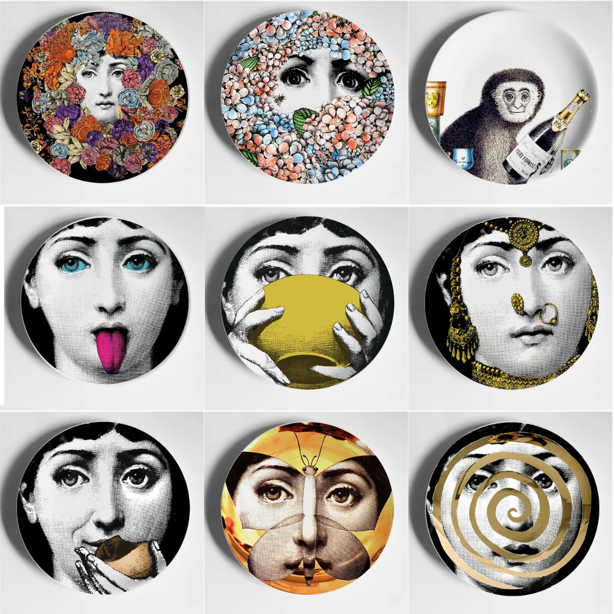 Lina Cavalieri Plate Decorative Plate Ceramic Wall Decor Lina Cavalieri Wall Plate Tema E Variazioni Art Plate Milan Plate
Lina Cavalieri Plate Decorative Plate Ceramic Wall Decor Lina Cavalieri Wall Plate Tema E Variazioni Art Plate Milan Plate