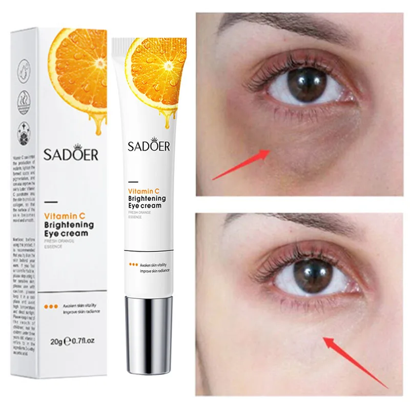 Vitamin C Whitening Remove Dark Circles Eye Cream Remove Eye Bags Wrinkles Firming Brighten Moisturizing Repair Korean Cosmetics
Vitamin C Whitening Remove Dark Circles Eye Cream Remove Eye Bags Wrinkles Firming Brighten Moisturizing Repair Korean Cosmetics