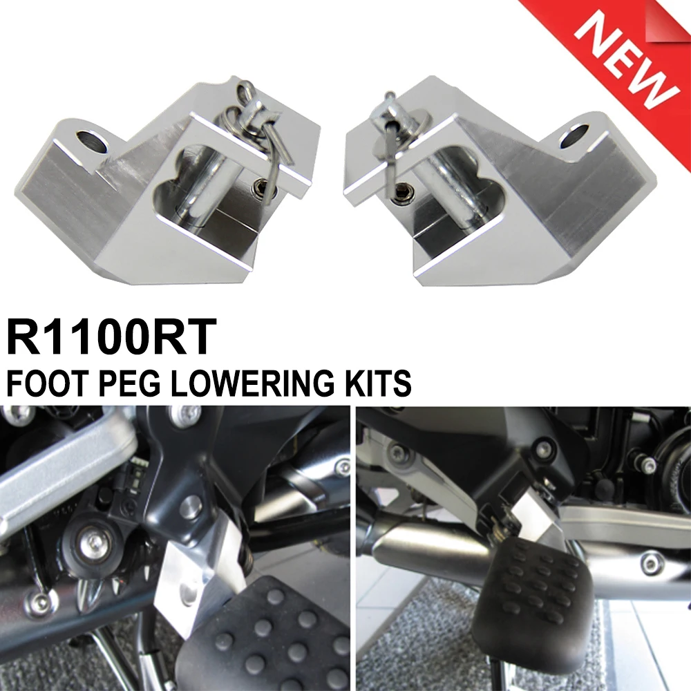 Motorcycle Accessories Driver Foot Peg Lowering Kits For BMW R1100RT R 1100 RT R1100 RT R 1100RT Lower 1.5"
Motorcycle Accessories Driver Foot Peg Lowering Kits For BMW R1100RT R 1100 RT R1100 RT R 1100RT Lower 1.5"