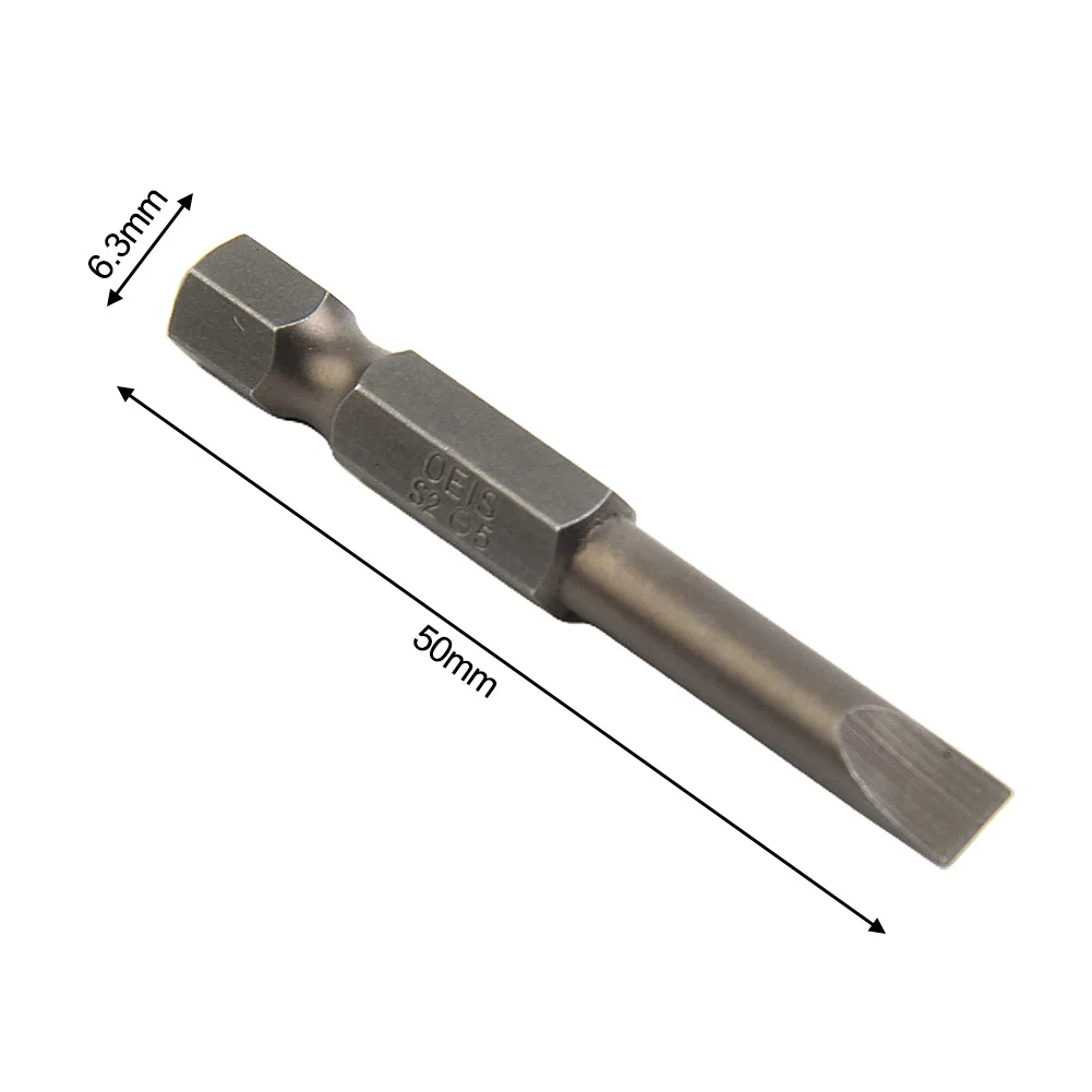 Nutdrivers Screwdriver Bit Hand Tools Slotted Tip Flat Head SL1.6 Screwdriver Bit 2.0 2.5 5.0 50mm 6.35mm Shank
Nutdrivers Screwdriver Bit Hand Tools Slotted Tip Flat Head SL1.6 Screwdriver Bit 2.0 2.5 5.0 50mm 6.35mm Shank