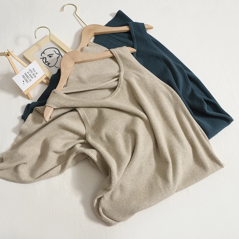 Hikigawa Chic Fashion Women Versatile Casual Sleevelss Knitted Vest Dresses Autumn Solid Inner Bottoming Slip Vestidos Mujer
Hikigawa Chic Fashion Women Versatile Casual Sleevelss Knitted Vest Dresses Autumn Solid Inner Bottoming Slip Vestidos Mujer