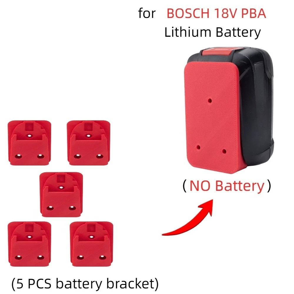 Держатели для батарей BOSCH 18V PBA 3/5/10 шт
Держатели для батарей BOSCH 18V PBA 3/5/10 шт