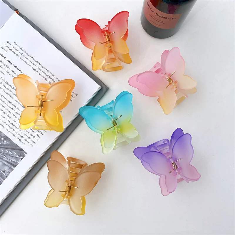 Butterfly Hair Clips for Hair Accessories for Women Super Fairy Retro Fog Surface Clip Girls Accessory New Headwear Apparel
Butterfly Hair Clips for Hair Accessories for Women Super Fairy Retro Fog Surface Clip Girls Accessory New Headwear Apparel