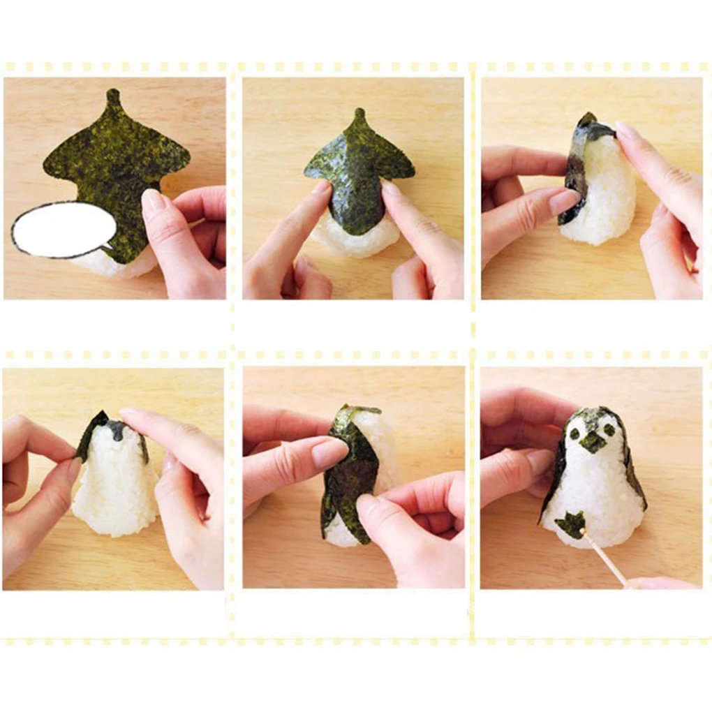 3D Cartoon Sushi Maker Set Onigiri Molds Kitchen DIY Children Sandwich Rice Ball Bento Mould
3D Cartoon Sushi Maker Set Onigiri Molds Kitchen DIY Children Sandwich Rice Ball Bento Mould