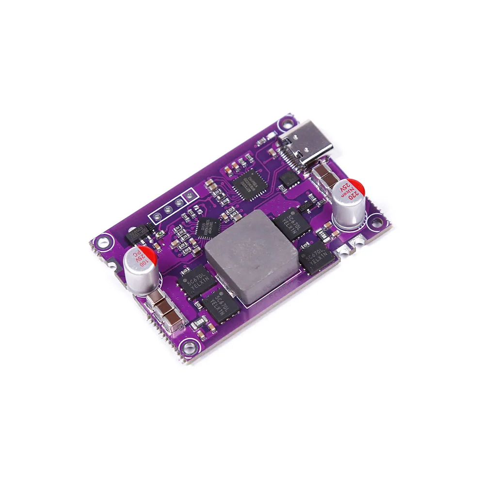 120W Two-Way PD Fast Charging Module High Power PD Fast Charging Boost Buck Power Supply Module Step Up Step Down Circuit Board
120W Two-Way PD Fast Charging Module High Power PD Fast Charging Boost Buck Power Supply Module Step Up Step Down Circuit Board